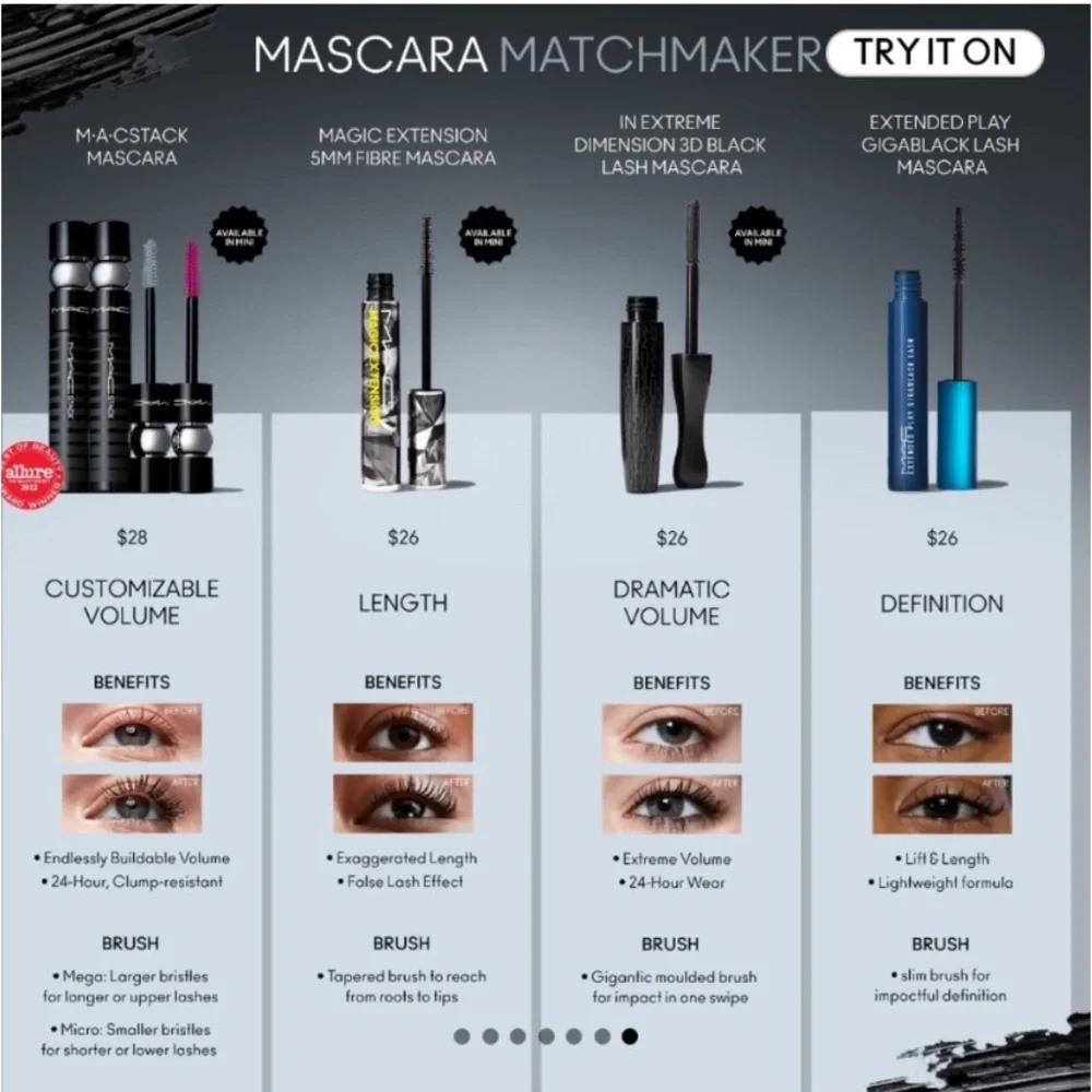 MAC Stack Superstack Mega Brush Mascara Black 12ml *NEW & BOXED* made in Canada